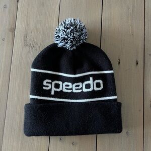 Speedo Black and White Winter hat new